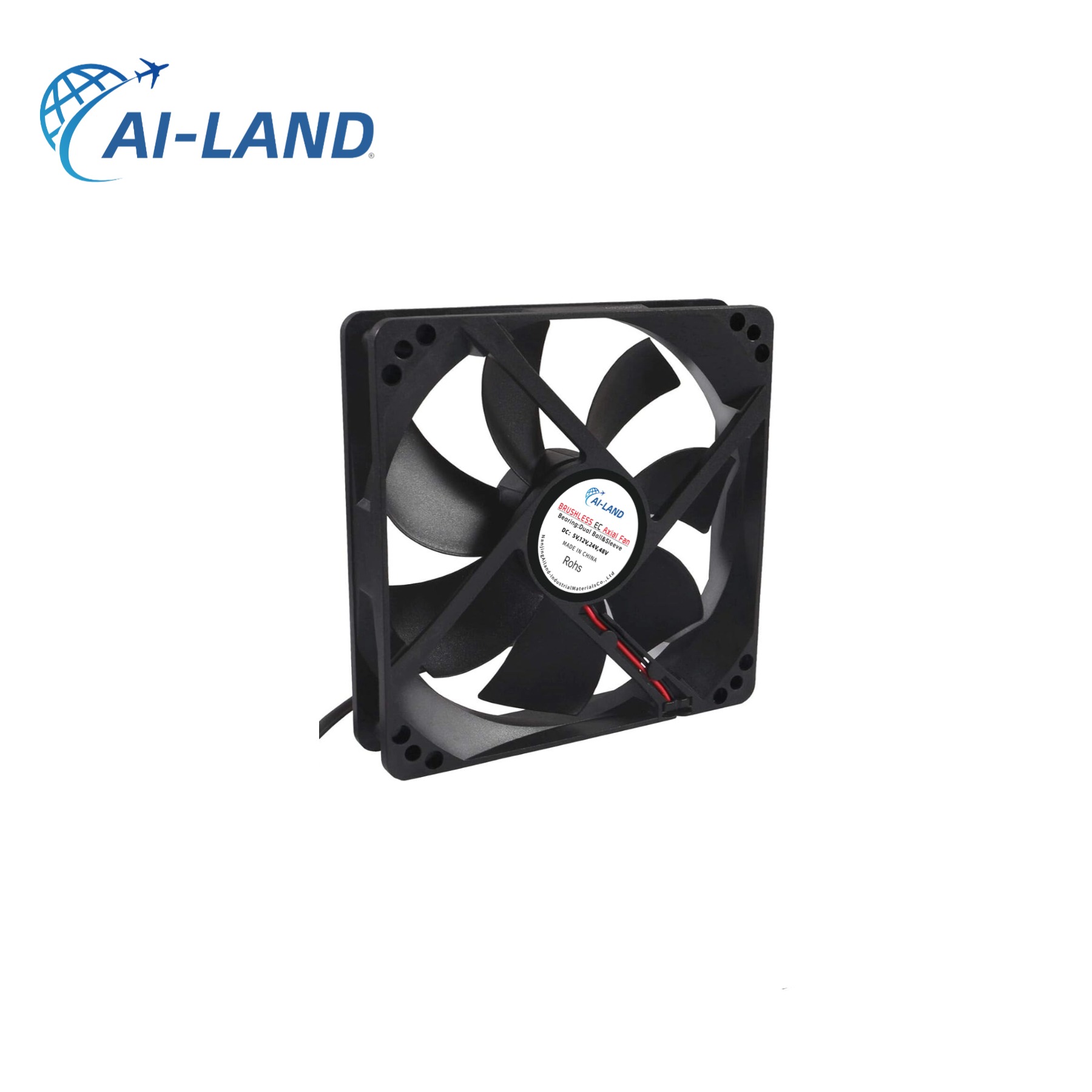 DC Axial Fan Front View