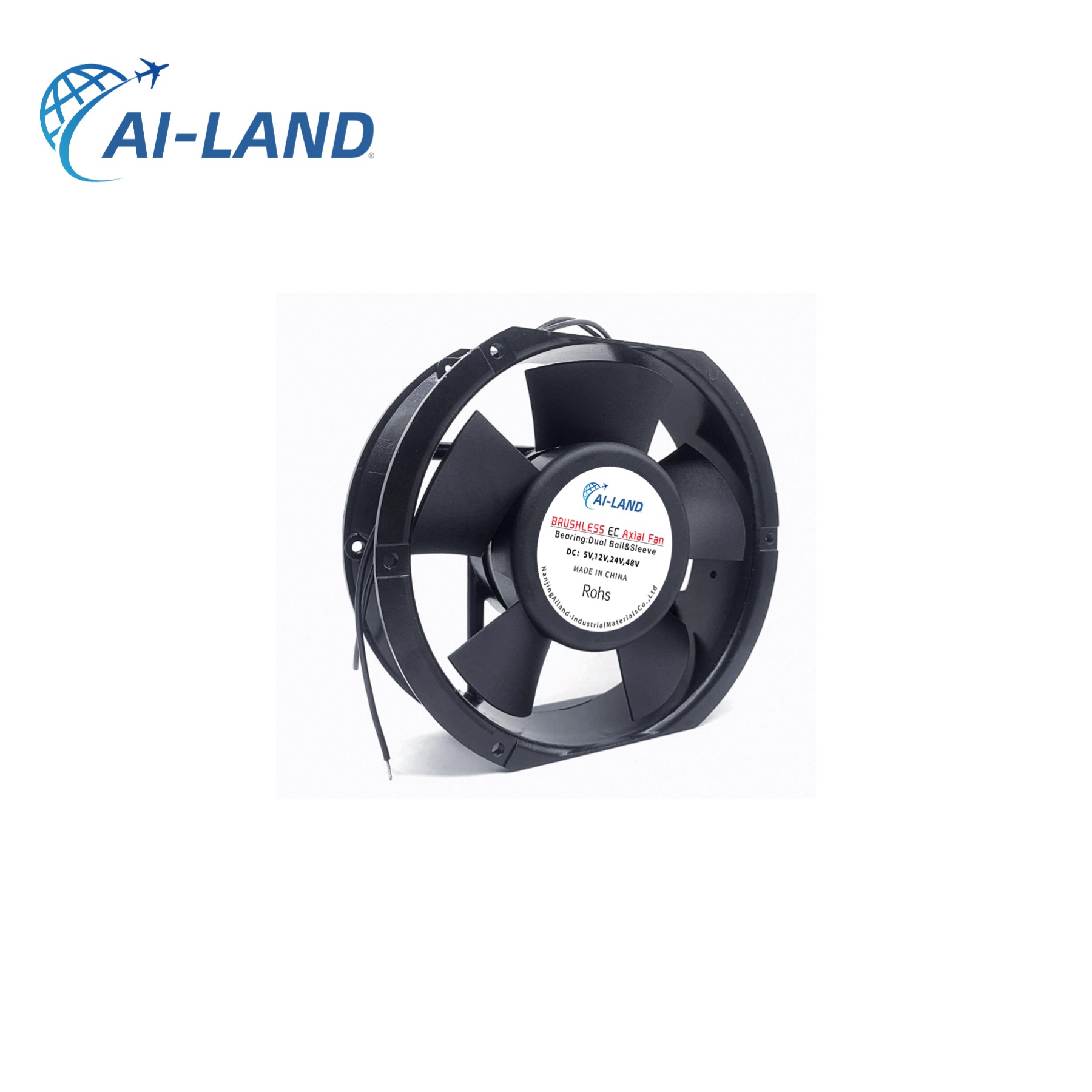 DC Axial Fan Front View