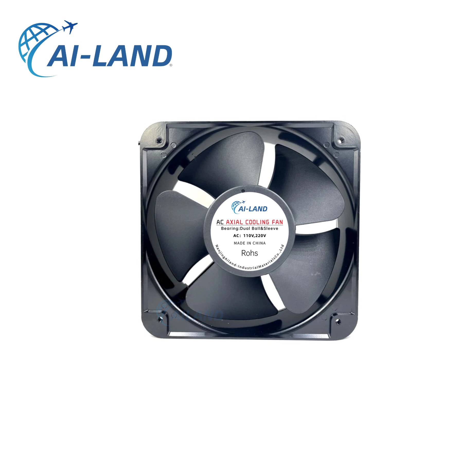 DC Axial Fan Front View