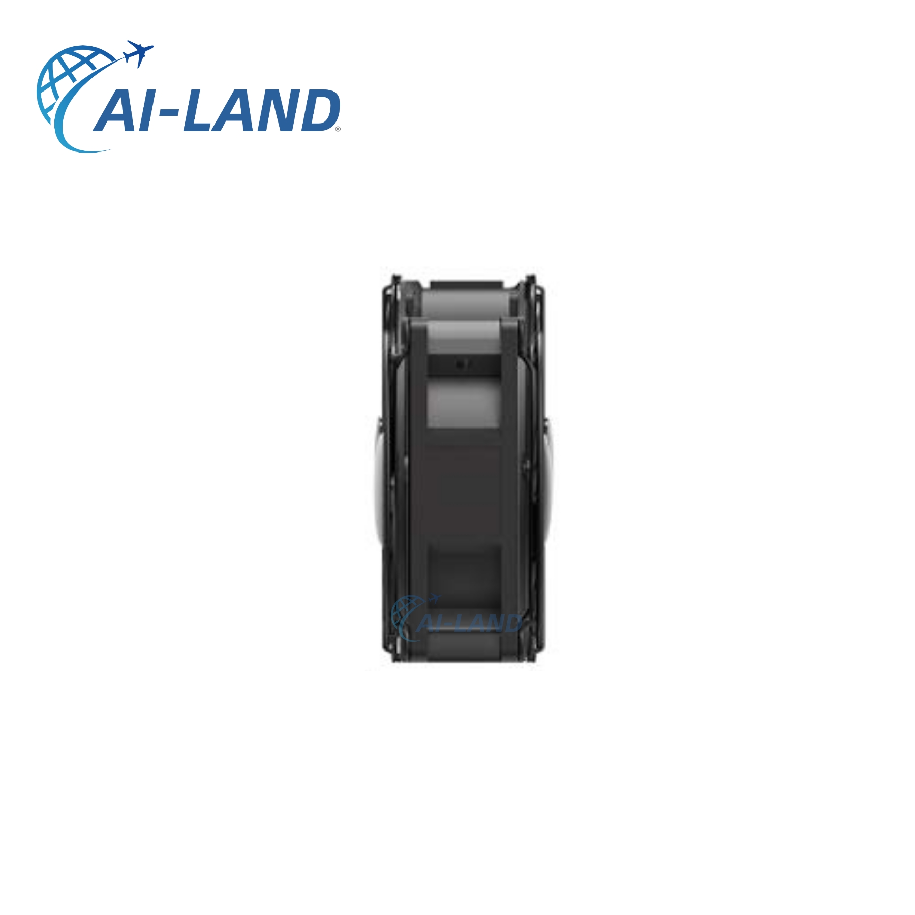 DC Axial Fan Side View