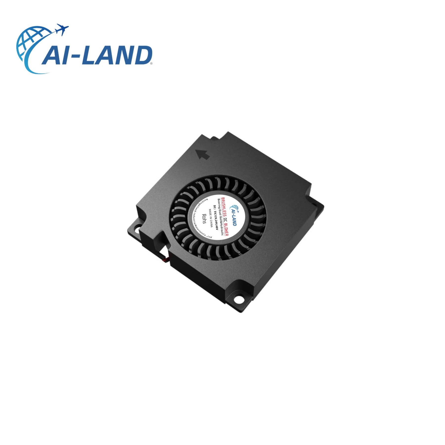 DC Axial Fan Front View