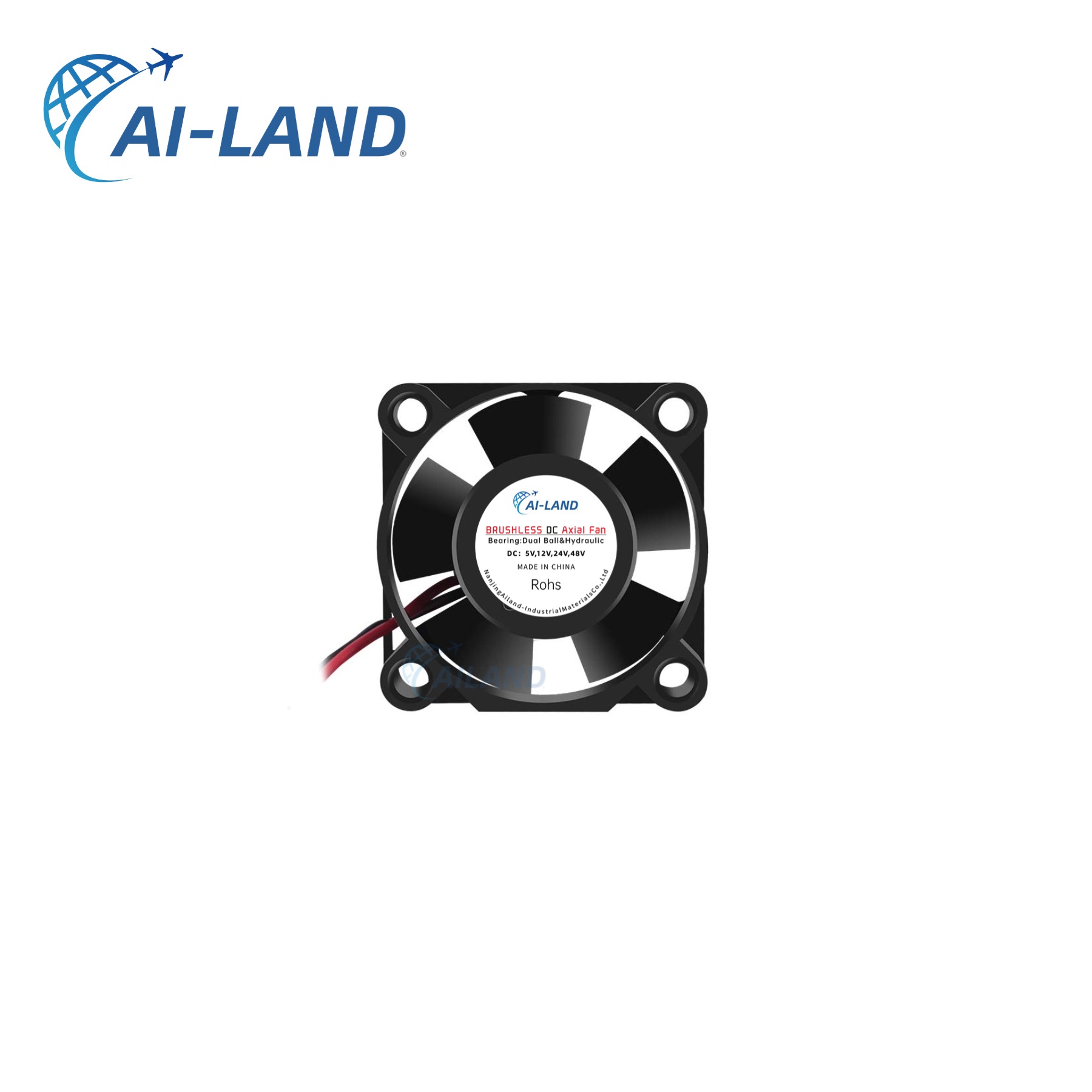 DC Axial Fan Front View