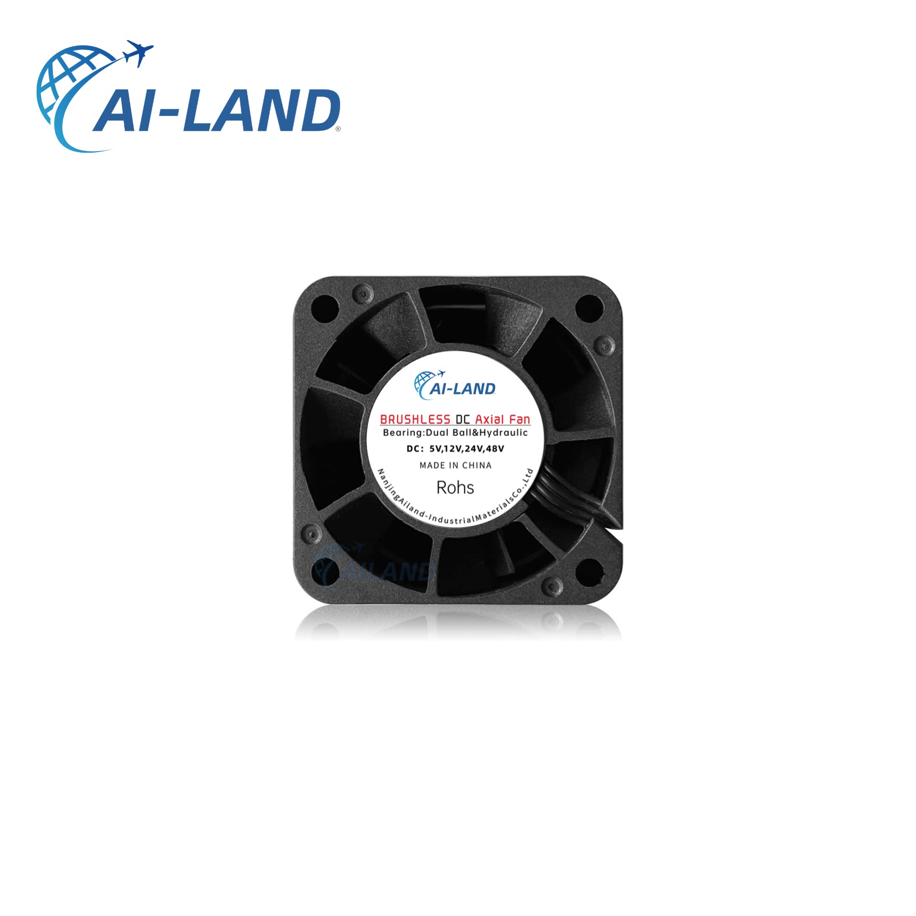DC Axial Fan Front View