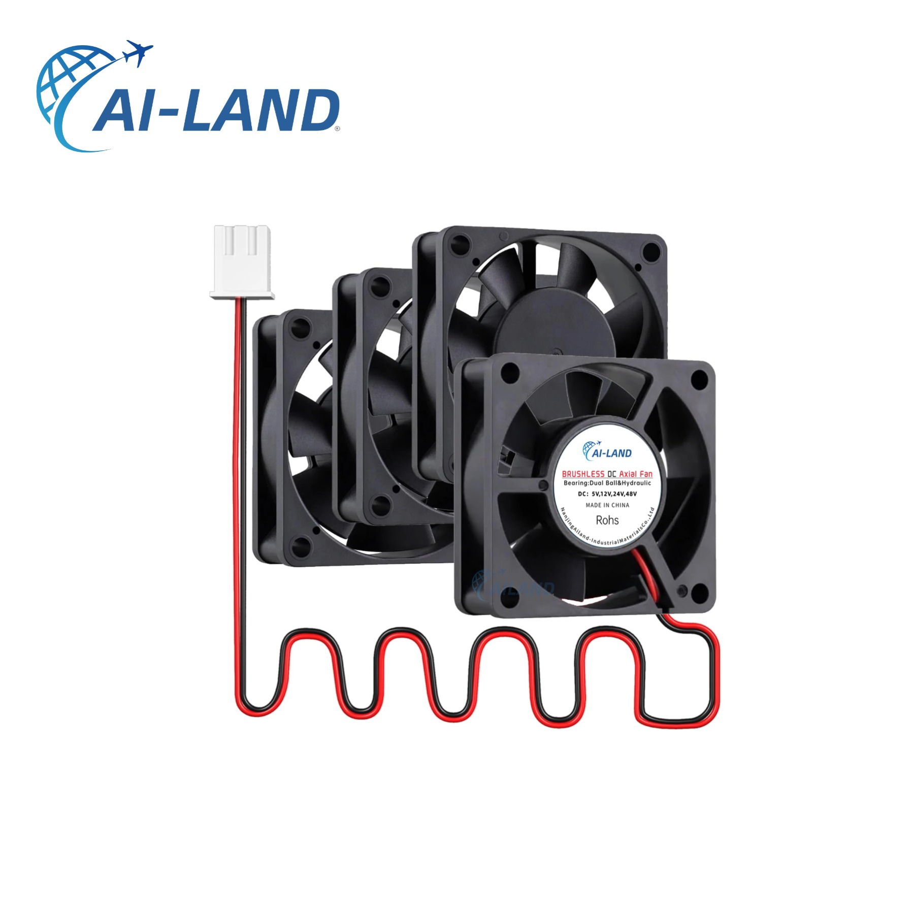 DC Axial Fan Front View