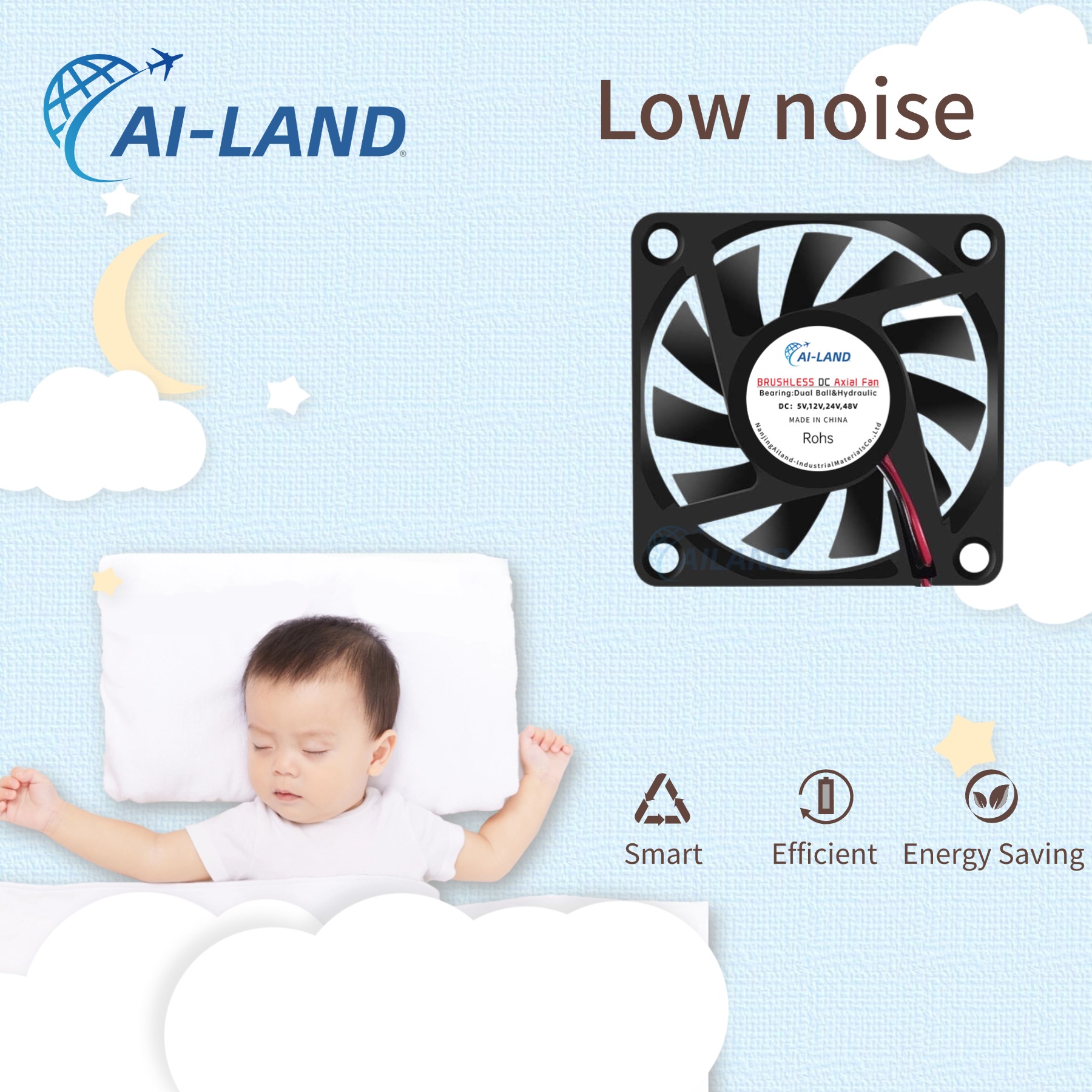 DC-7010 Industrial Cooling Fan
