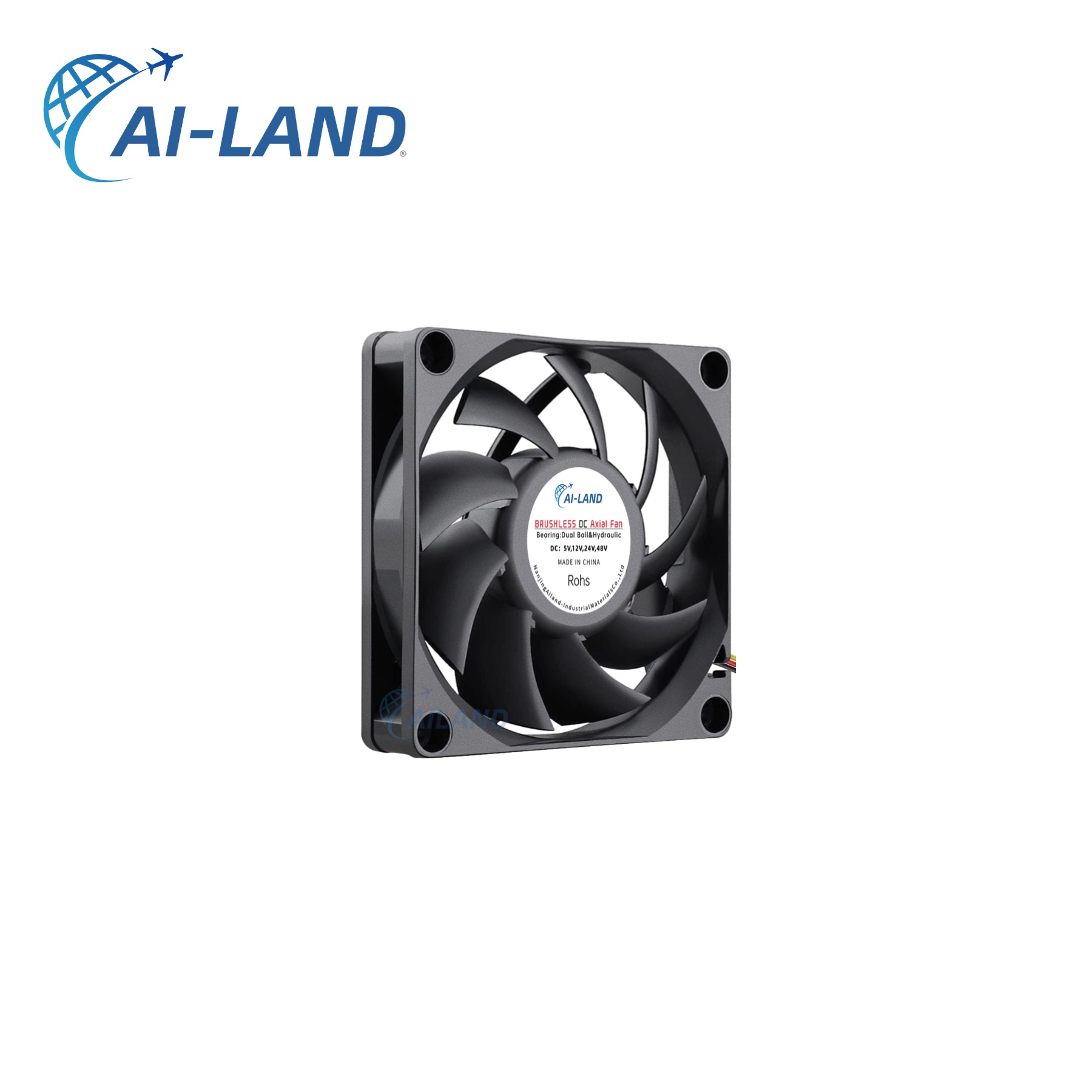 DC Axial Fan Front View